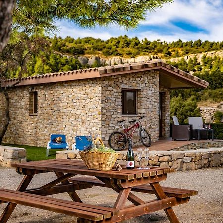 Camping Bungalow Serra De Prades Resort Vilanova de Prades Exteriér fotografie