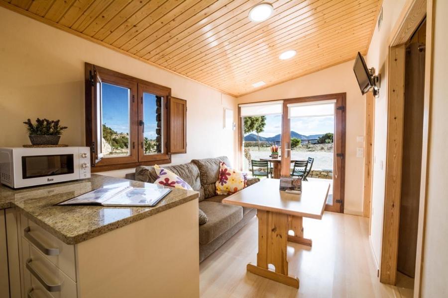 Camping Bungalow Serra De Prades Resort Vilanova de Prades Exteriér fotografie