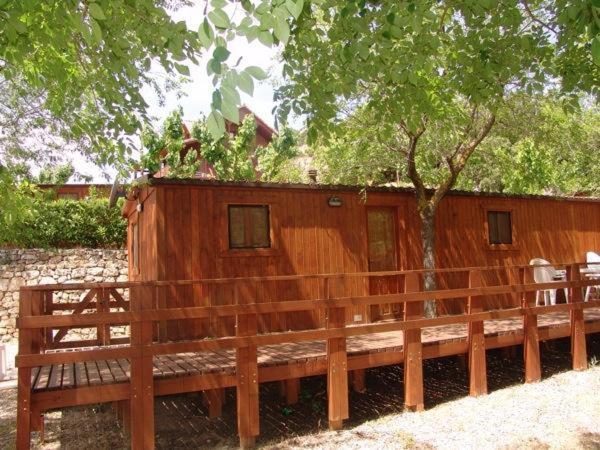 Camping Bungalow Serra De Prades Resort Vilanova de Prades Exteriér fotografie