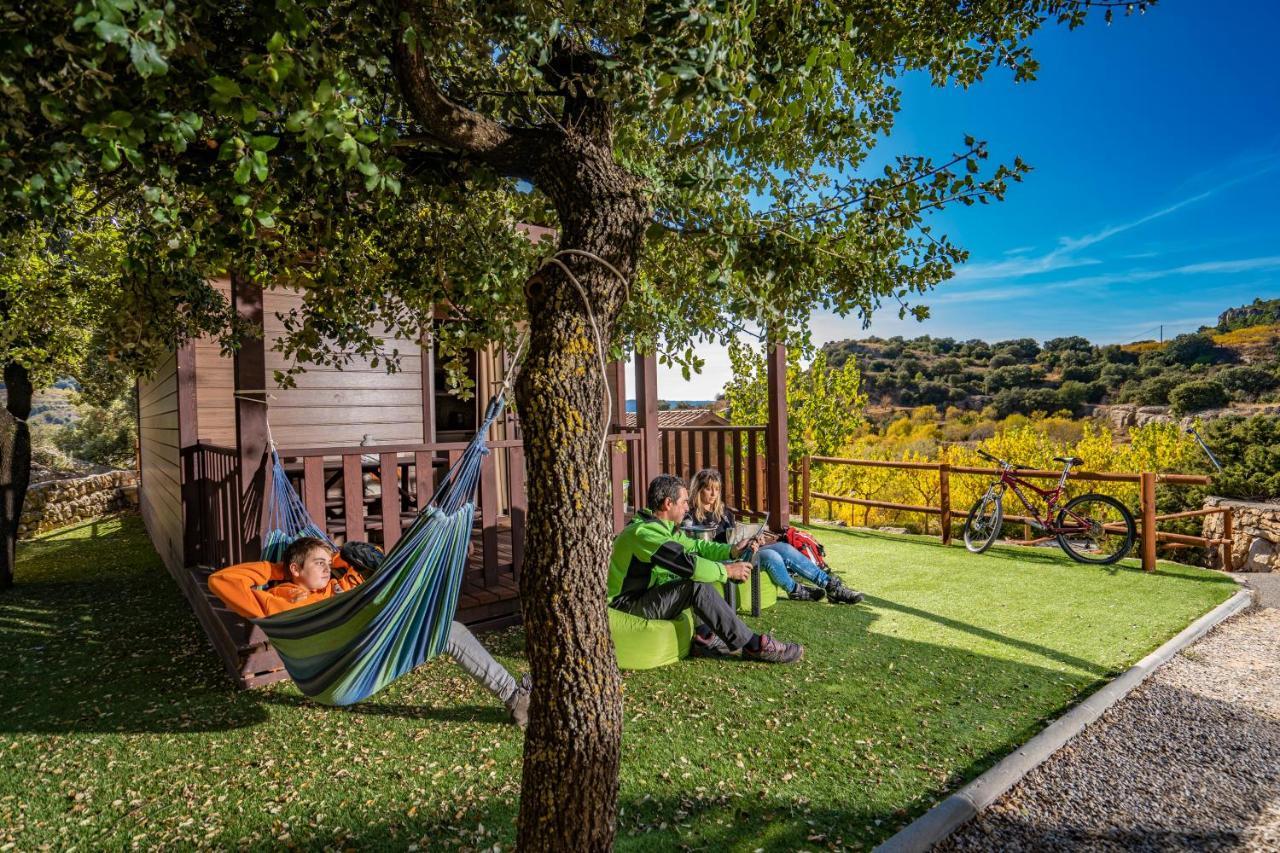 Camping Bungalow Serra De Prades Resort Vilanova de Prades Exteriér fotografie