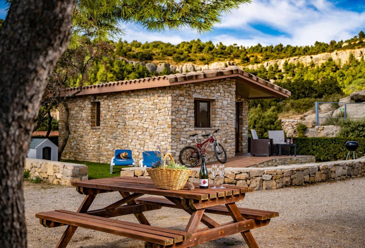 Camping Bungalow Serra De Prades Resort Vilanova de Prades Exteriér fotografie