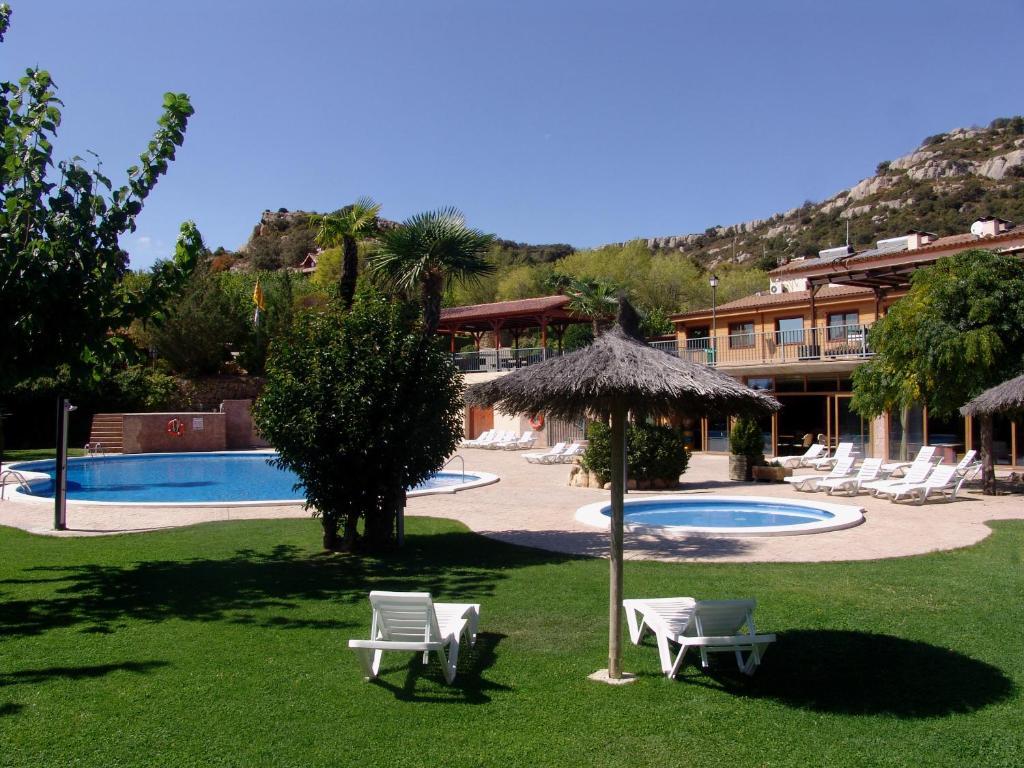 Camping Bungalow Serra De Prades Resort Vilanova de Prades Exteriér fotografie