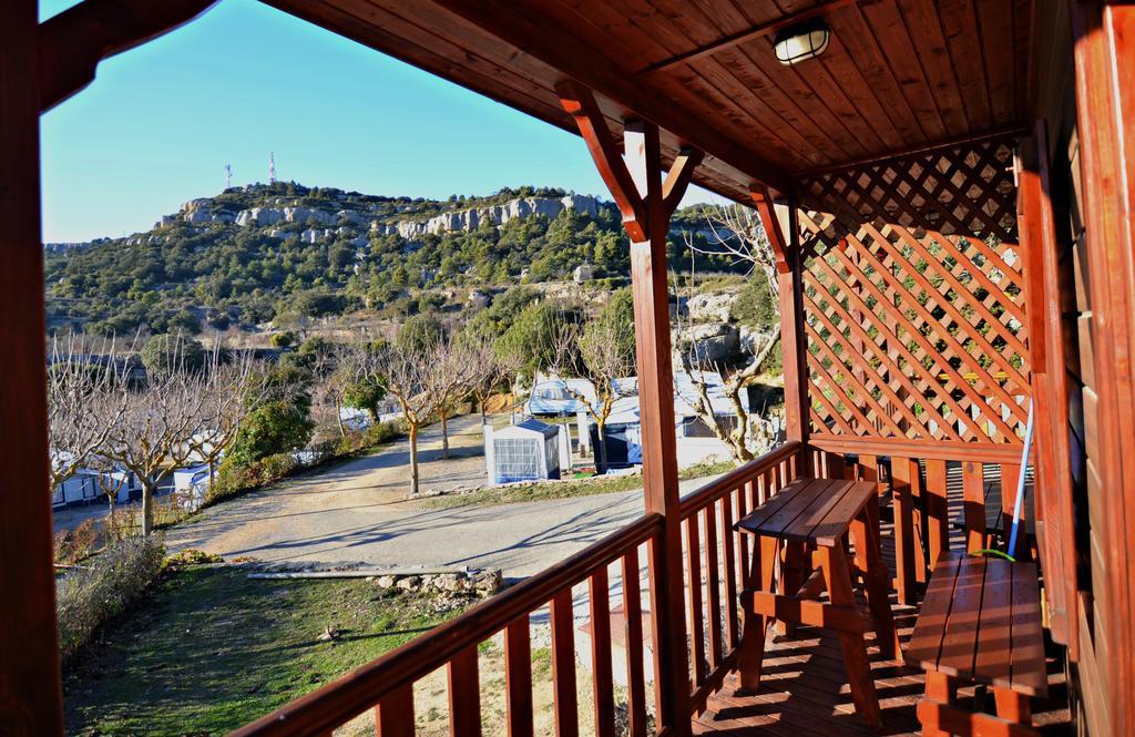Camping Bungalow Serra De Prades Resort Vilanova de Prades Exteriér fotografie